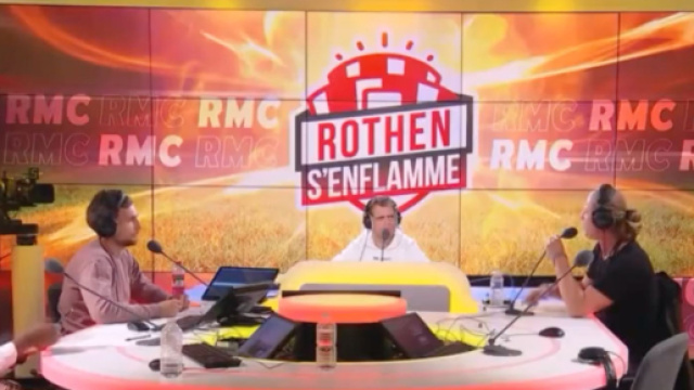 Emmanuel Petit d&eacute;fend Leo Messi et attaque le PSG. (screenshot Twitter - @HRivayrand)