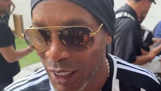 Ronaldinho se souvient de son passage dans la capitale Capture Twitter @O Globo TV