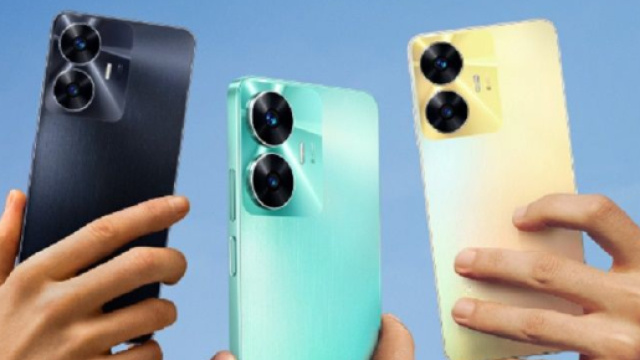 Le Realme C55 embarquera deux capteurs photos dorsaux (Screenshoot Twitter @realmeindonesia)