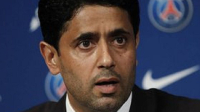 Nasser Al-Khela&iuml;fi, le pr&eacute;sident du PSG (capture Twitter@ Mercato Plein)