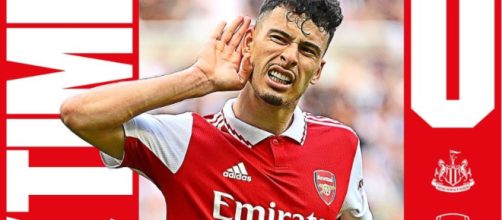 Arsenal vence Newcastle e se mant&eacute;m na briga pelo t&iacute;tulo da Premier League (Reprodu&ccedil;&atilde;o/instagram/@arsenal)