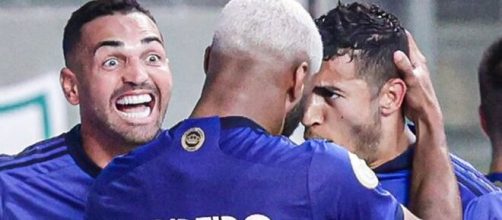 Cruzeiro venceu mais uma (reprodu&ccedil;&atilde;o/twitter/@Cruzeiro).