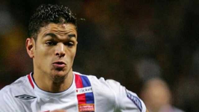 Hatem Ben Arfa dit au revoir &agrave; Jean-Michel Aulas (capture Facebook RMC Sport)