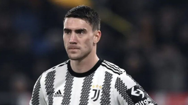 Dusan Vlahovic, giocatore della Juve.
