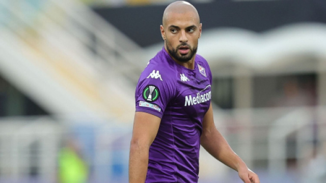 Inter su Sofyan Amrabat della Fiorentina.