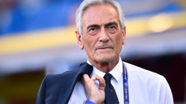 Gabriele Gravina, presidente della Figc.