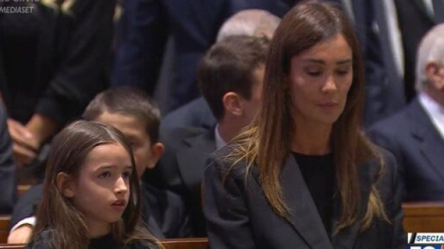 Funerali di Silvio Berlusconi (&copy; Mediaset).