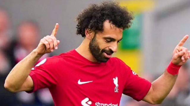 Mohamed Salah se trouve dans le viseur du PSG (Screenshoot Twitter @LFCVine)