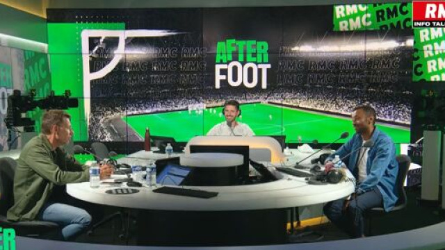 Malgr&eacute; la victoire face &agrave; Gibraltar, Daniel Riolo a &eacute;t&eacute; agac&eacute; par un joueur : Kylian Mbappe. (screen @AfterRMC)