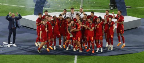 Espa&ntilde;a vencedora en la Nations League (Twitter/EURO2024)