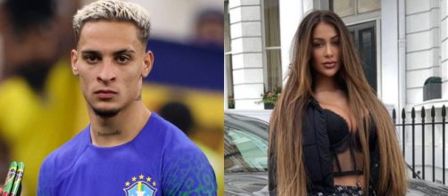 Gabriela Cavallin exp&otilde;e epis&oacute;dios de viol&ecirc;ncia (Fotomontagem/Instagram/@antony00/@djgabicavallin)