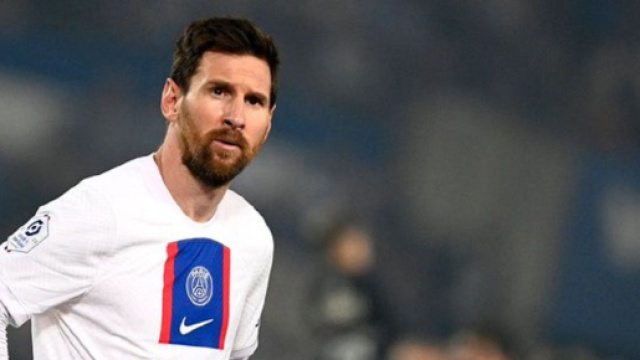 Lionel Messi sous les couleurs du PSG (capture Twitter @LCI)
