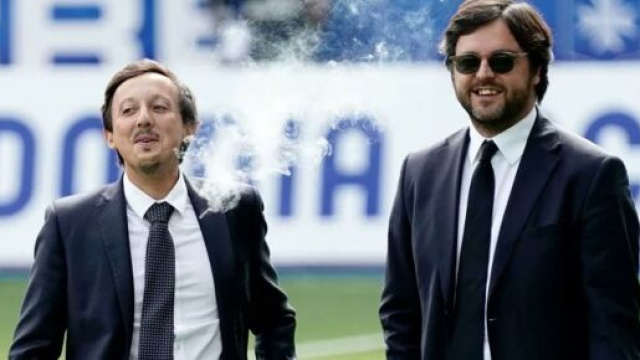 Pablo Longoria actif sur le mercato estival de l'OM. (screenshot Twitter - @FCMarseille)