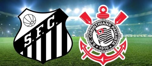 Onde assistis Santos x Corinthians ao vivo (Arte/Eduardo Gouvea)