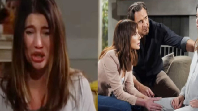 Beautiful, anticipazioni luglio, Steffy ricorda tutto: '&Egrave; stata Sheila, ha sparato a Finn'.