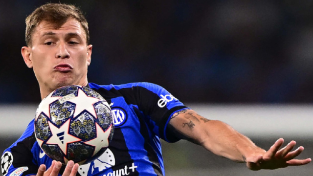 In foto Barella, centrocampista dell'Inter.