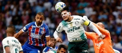 Bahia venceu o Palmeiras (Reprodu&ccedil;&atilde;o/Twitter/@ecbahia)