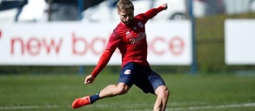 Bragantino pega o Flamengo (Reprodu&ccedil;&atilde;o/Twitter/@RedBullBraga)