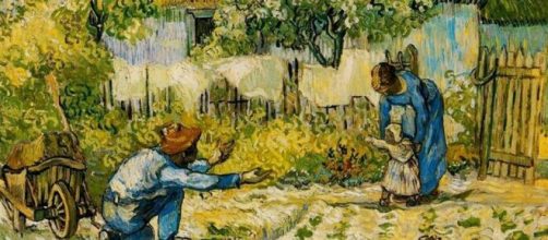 'First Step' by Vincent Van Gogh (Image source: WikiArt/public domain)