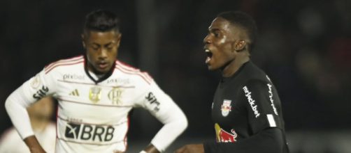 Bragantino goleou o Flamengo (Reprodu&ccedil;&atilde;o/Twitter/@RedBullBraga)