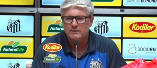 Odair Hellmann foi demitido do Santos (reprodu&ccedil;&atilde;o Youtube)