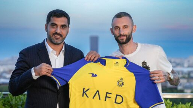 Marcelo Brozovic, ennesimo colpo di calciomercato in Arabia Saudita. (Foto di AlNassrFC_EN via Twitter).