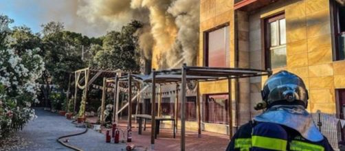Tres personas han sido trasladadas al Hospital de Puerta del Hierro (Twitter, @112cmadrid)