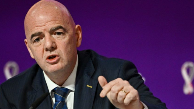 Gianni Infantino, presidente della Fifa.