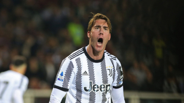 L'attaccante della Juventus Vlahovic