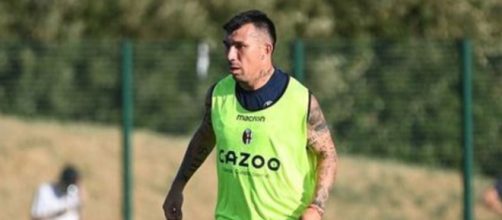 Medel atuava no Bologna (Instagram/@gary_medel17)
