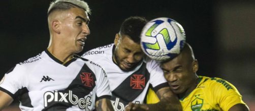 Vasco venceu o Cuiab&aacute; (Reprodu&ccedil;&atilde;o/Twitter/@VascodaGama)