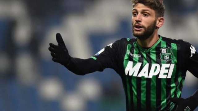 In foto Domenico Berardi, giocatore del Sassuolo.