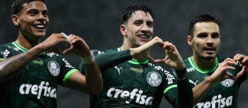 Palmeiras garantiu a melhor campanha da Libertadores (Reprodu&ccedil;&atilde;o/Twitter/@Palmeiras)