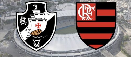 Vasco enfrenta o Flamengo pela 9&ordf; rodada do Brasileir&atilde;o (Fotomontagem)