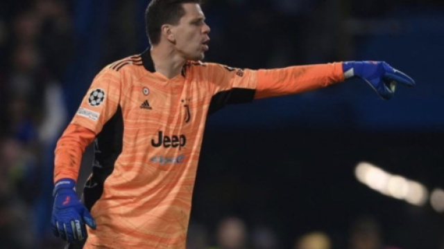 Szczesny, giocatore della Juventus.