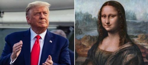 Donald Trump compares himself to Leonardo Da Vinci&rsquo;s iconic painting 'Mona Lisa' (Image source: Instagram/@realdonaldtrump/Wikimedia Commons)