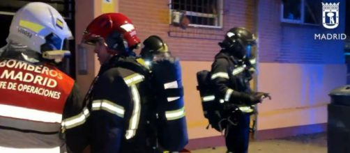 Una mujer de 73 a&ntilde;os y su hijo de 41 fueron trasladados al Hospital 12 de Octubre (Twitter, EmergenciasMad)