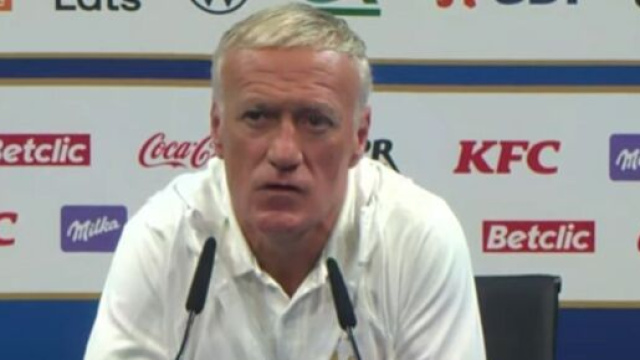 Didier Deschamps en conf&eacute;rence de presse (capture chaine officielle YouTube @FFF)