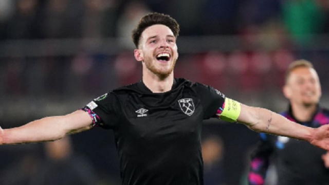 West Ham pr&ecirc;t &agrave; lib&eacute;rer Declan Rice, Arsenal destination la plus probable. Capture Twitter@ActuFoot_