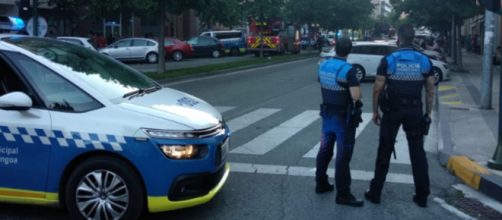 El sospechoso confes&oacute; que le quit&oacute; la vida a una mujer en un bar (Twitter/PamplonaIrunaPM)