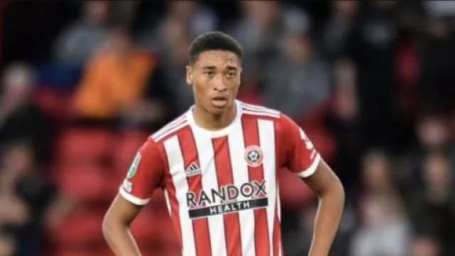 Daniel Jebbison, giocatore dello Sheffield United.