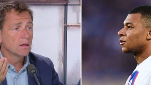 Daniel Riolo et Kylian Mbapp&eacute; (capture Twitter @lnstantFoot)