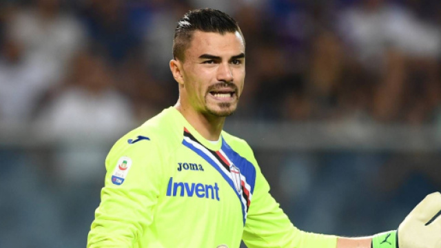 Il portiere della Sampdoria Audero