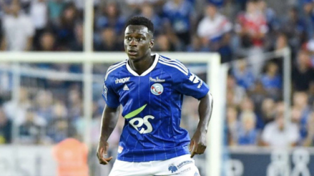In foto Habib Diarra, giocatore dello Strasburgo.
