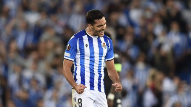 Mikel Merino, giocatore spagnolo.