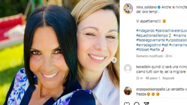 Un posto al sole, Marina e Silvana su IG: 'Le rivincite hanno bisogno dei loro tempi'.