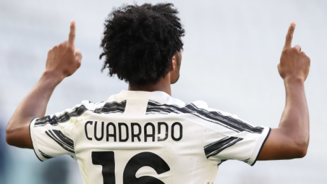 L'esterno destro colombiano Juan Cuadrado.