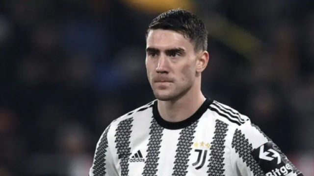 Dusan Vlahovic, giocatore della Juve.