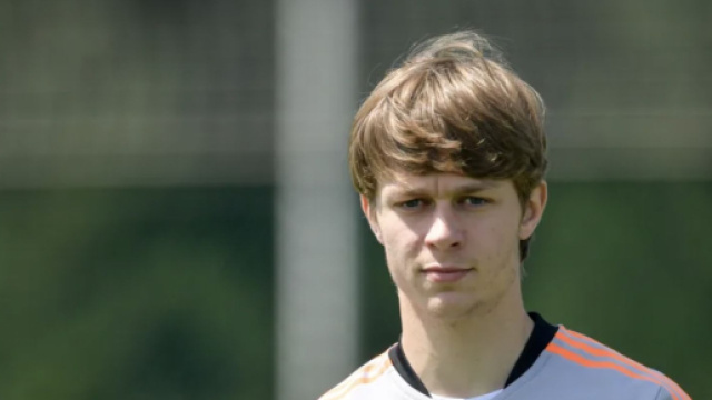 Hans Nicolussi Caviglia, centrocampista della Juve.