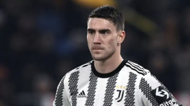 Dusan Vlahovic, giocatore della Juve.